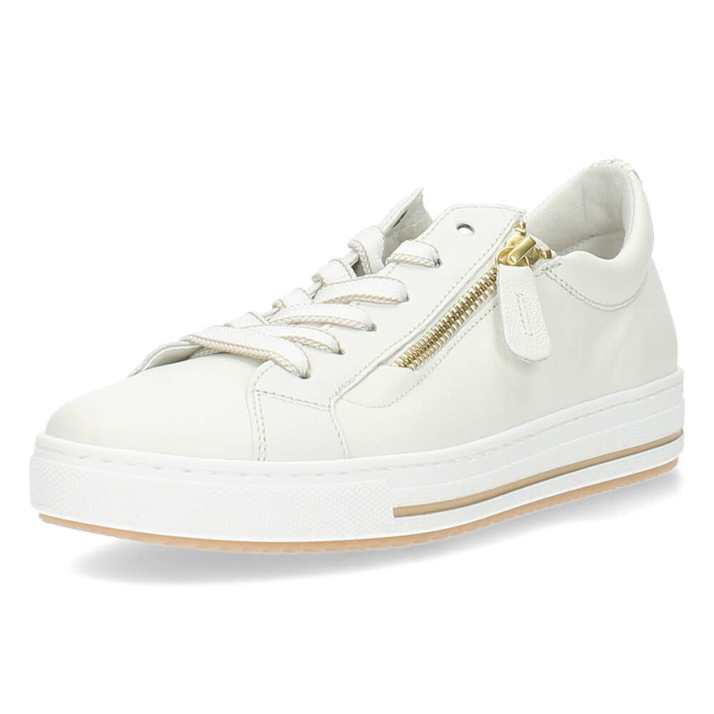 Crème kleurige sneakers