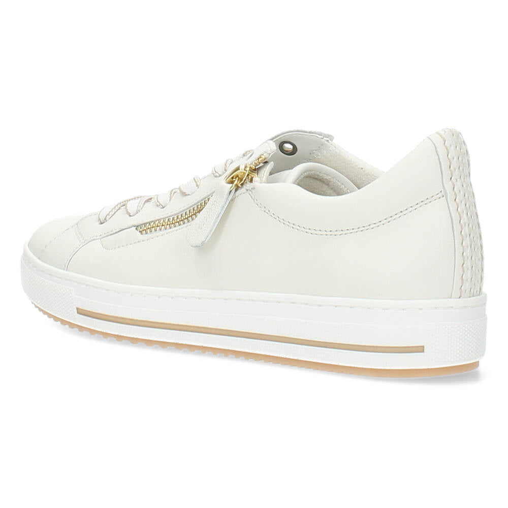 Crème kleurige sneakers