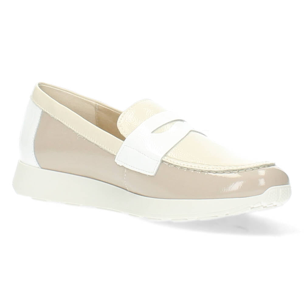 Taupe loafers