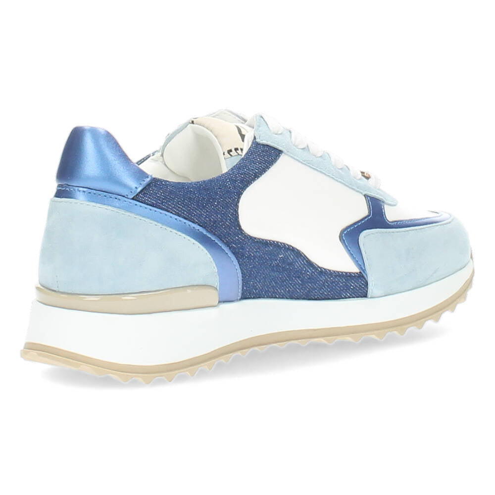 Blauwe sneakers