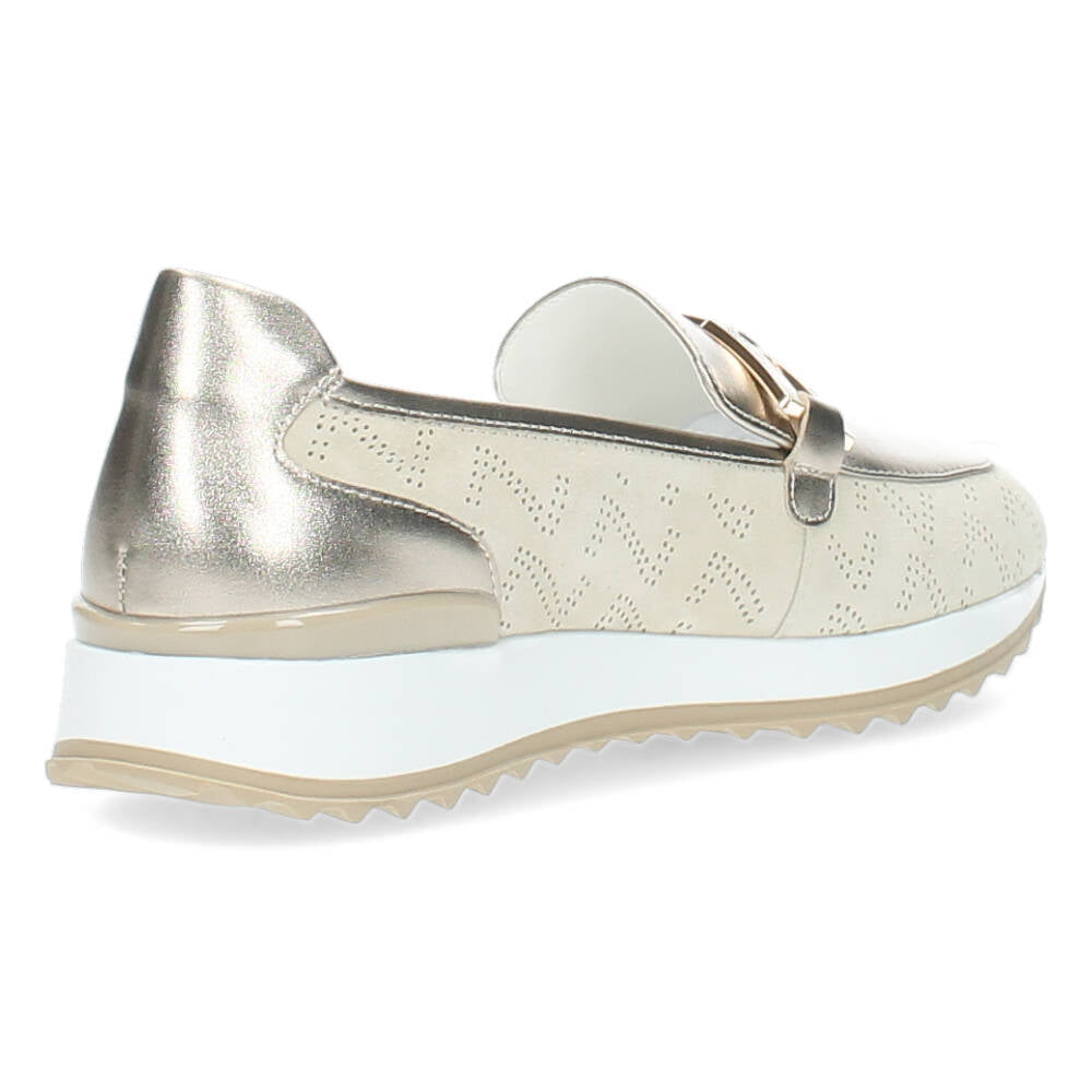 Beige loafers