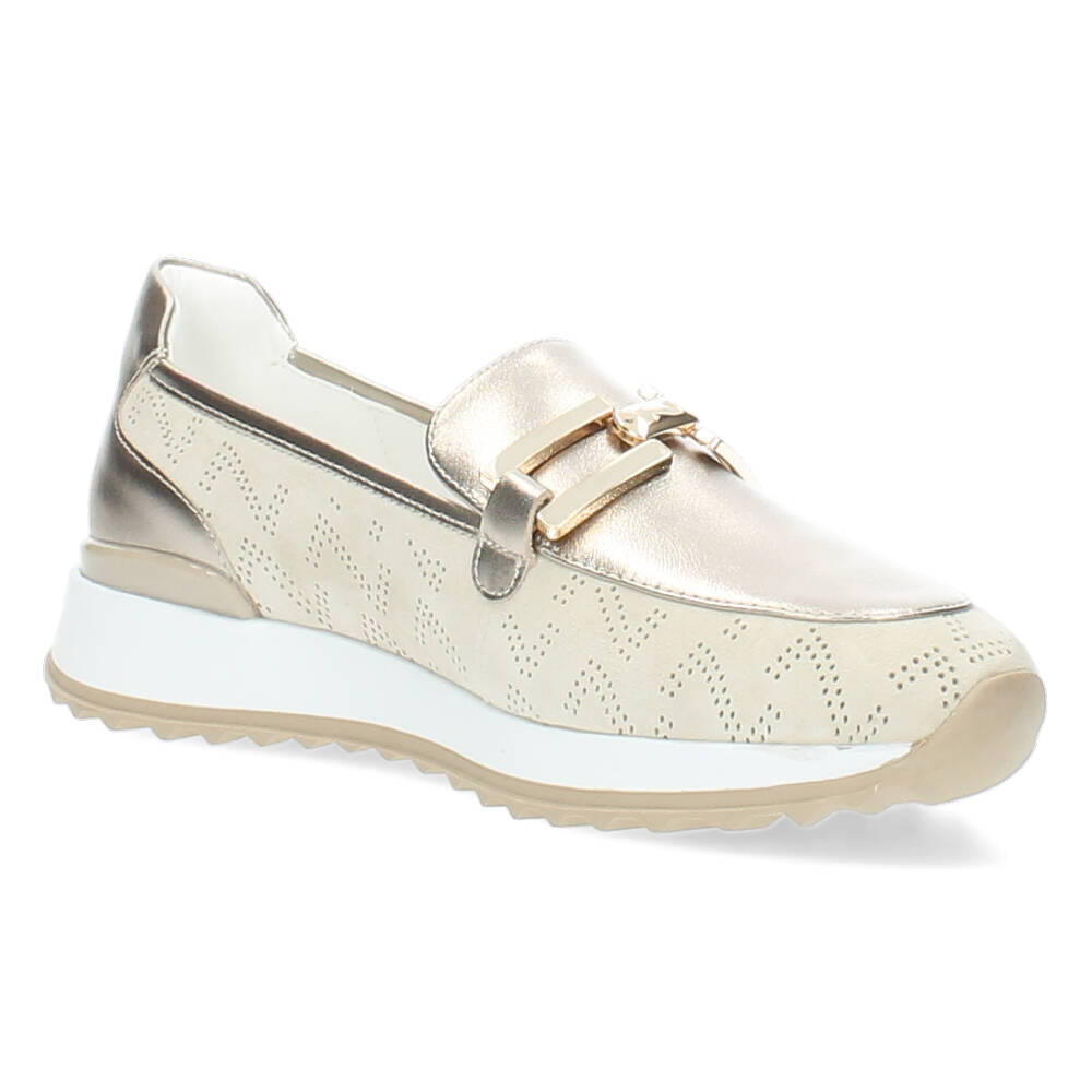 Beige loafers