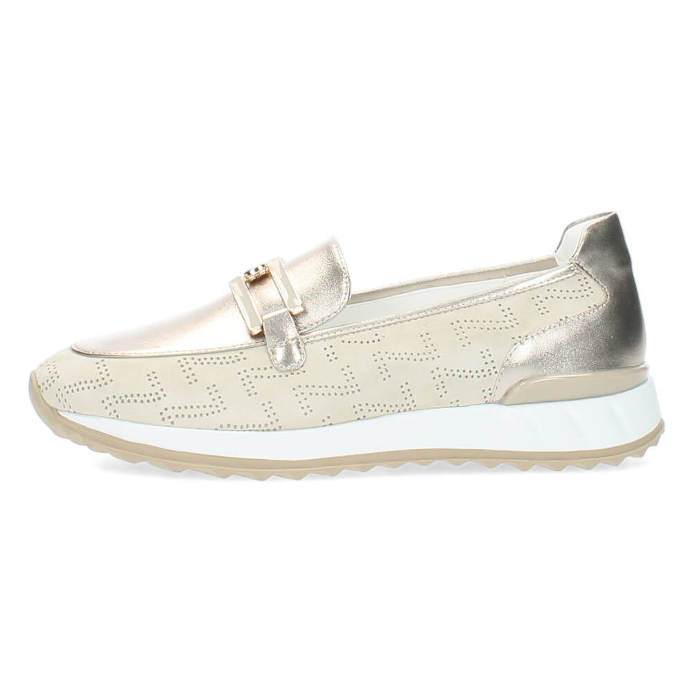 Beige loafers