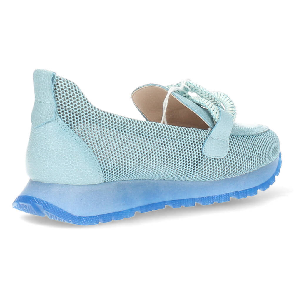 Blauwe loafers