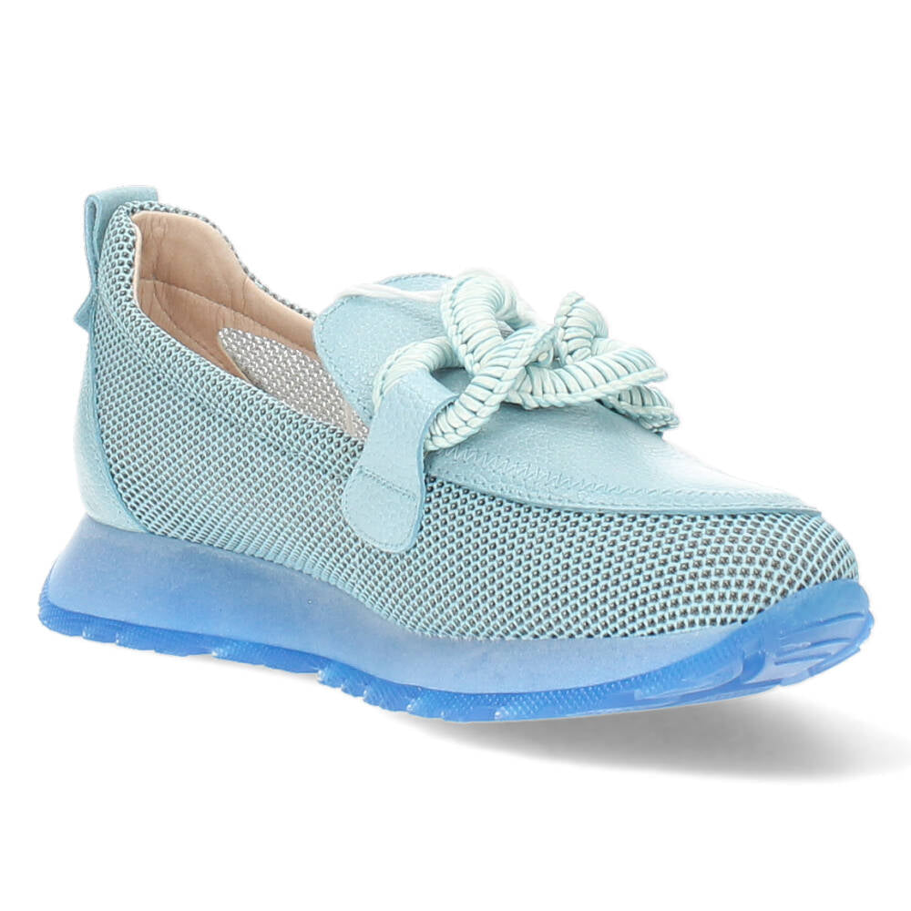 Blauwe loafers