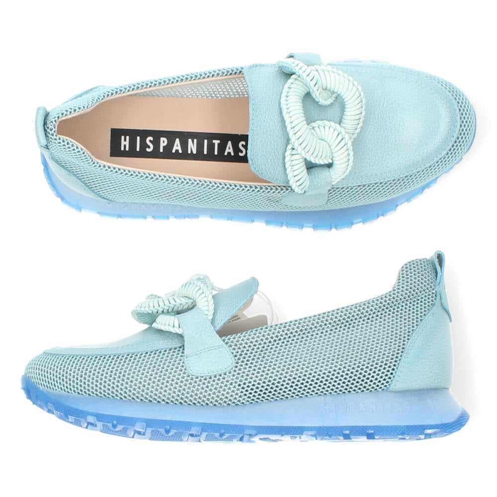 Blauwe loafers