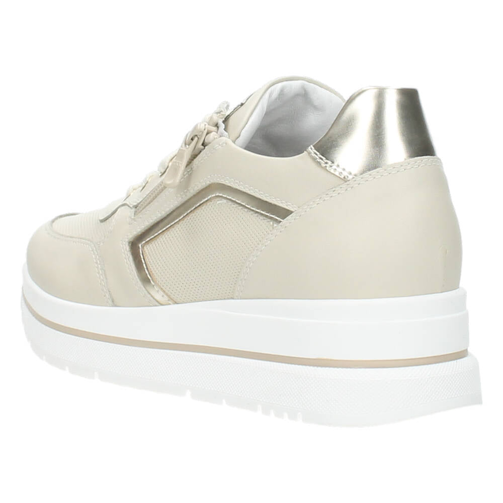 Beige sneakers