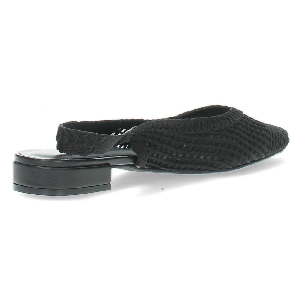 Zwarte slingbacks