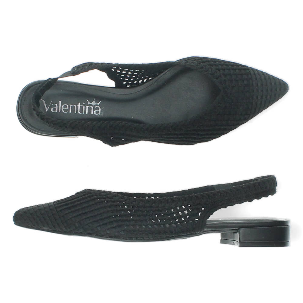 Zwarte slingbacks