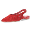 Rode slingbacks