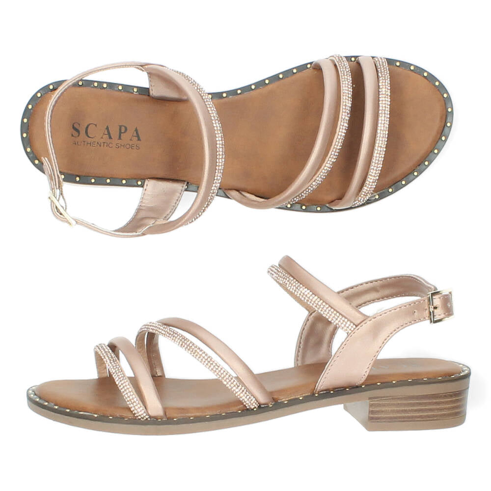 Roze sandalen