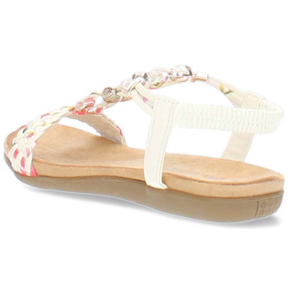 witte sandaal