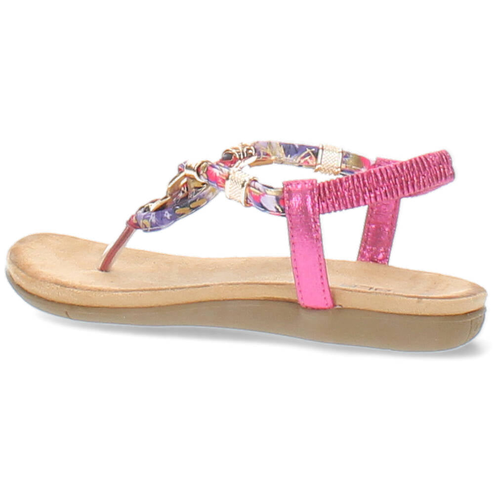fuxia sandaal