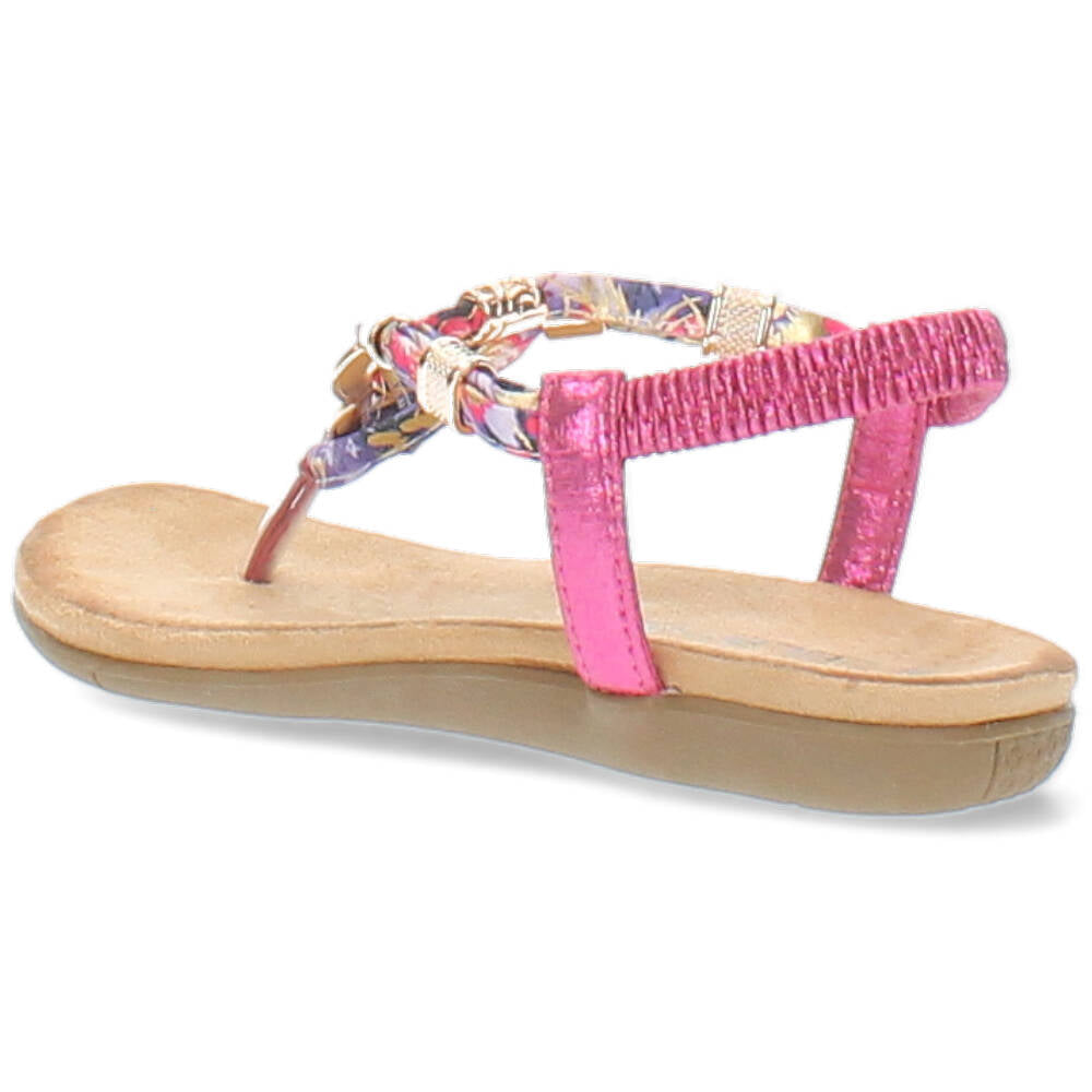 fuxia sandaal