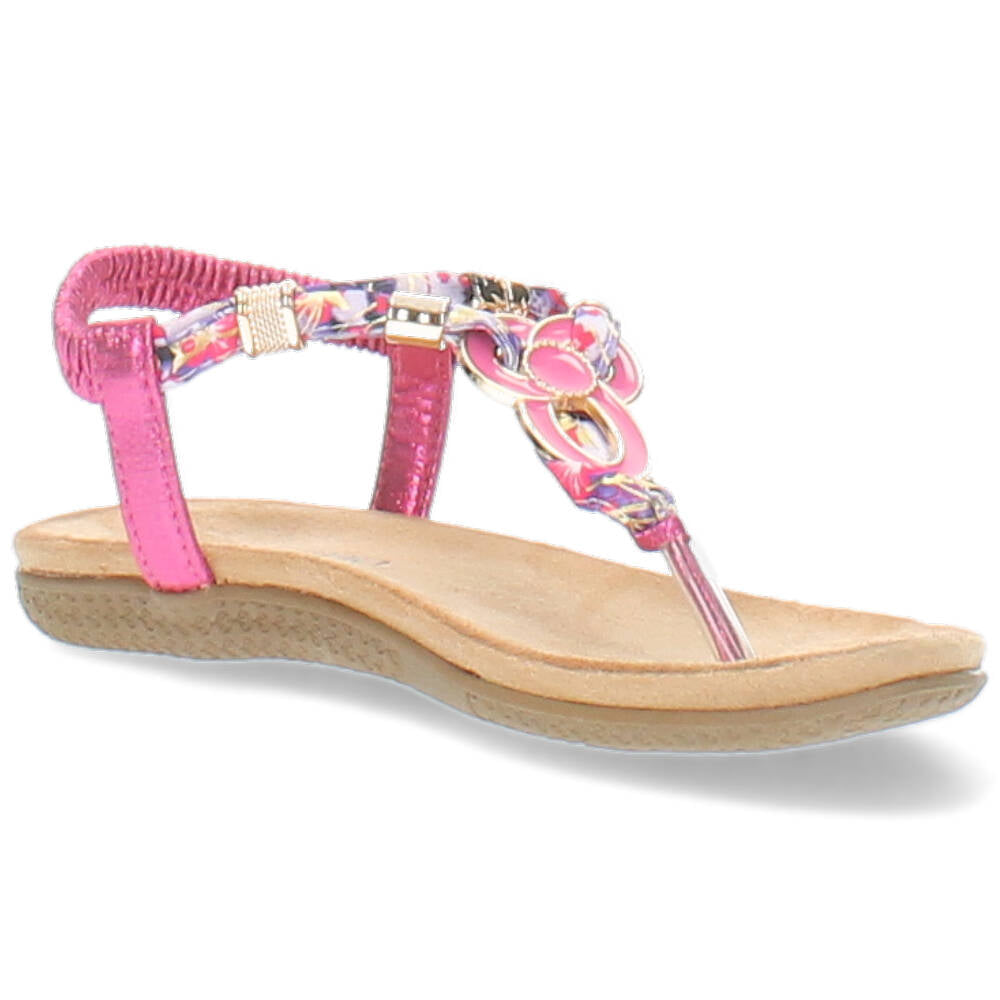 fuxia sandaal