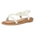 Witte sandalen