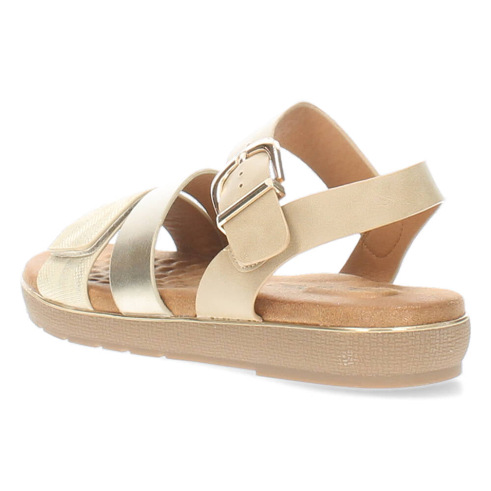 Beige sandalen