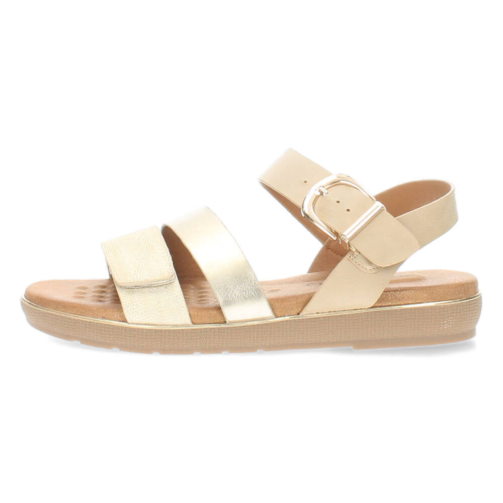 Beige sandalen