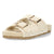 Beige slippers