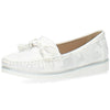 witte mocassin