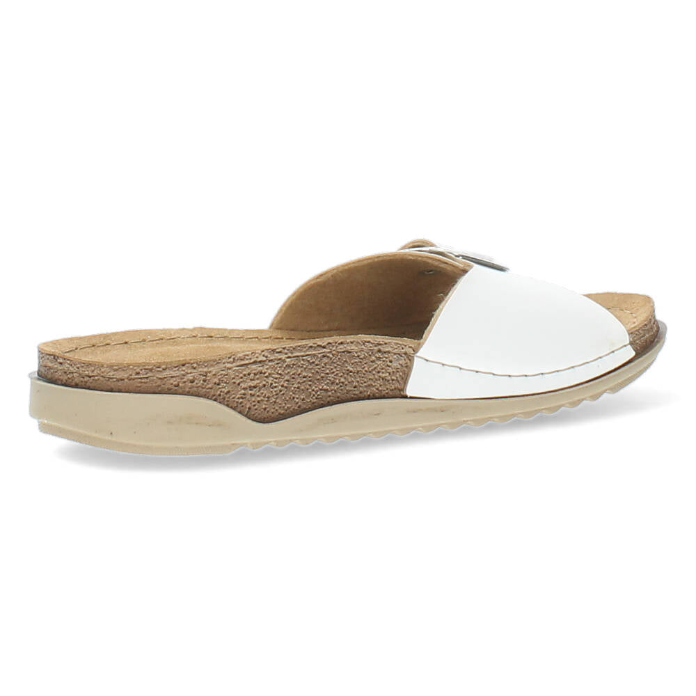 Witte slippers