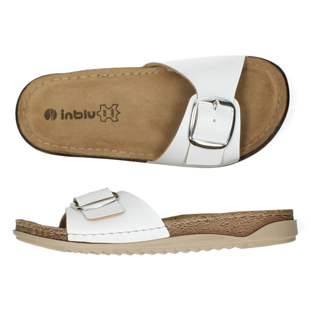 Witte slippers