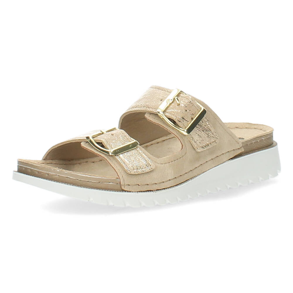 Metallic slippers