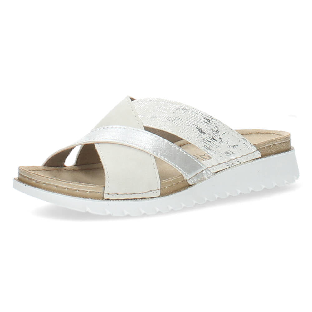 Ecru slippers