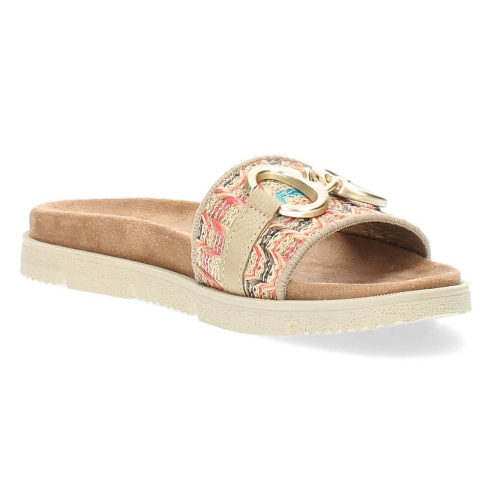 Multicolour slippers