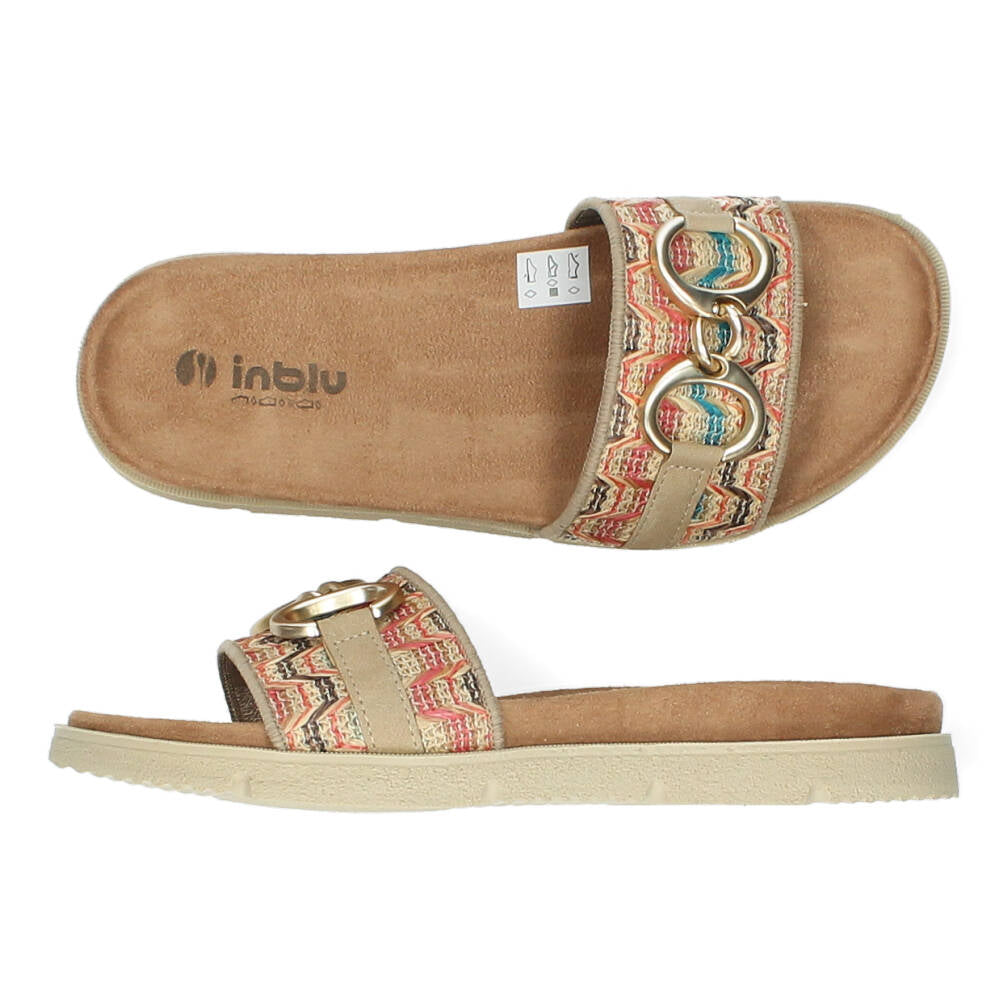 Multicolour slippers