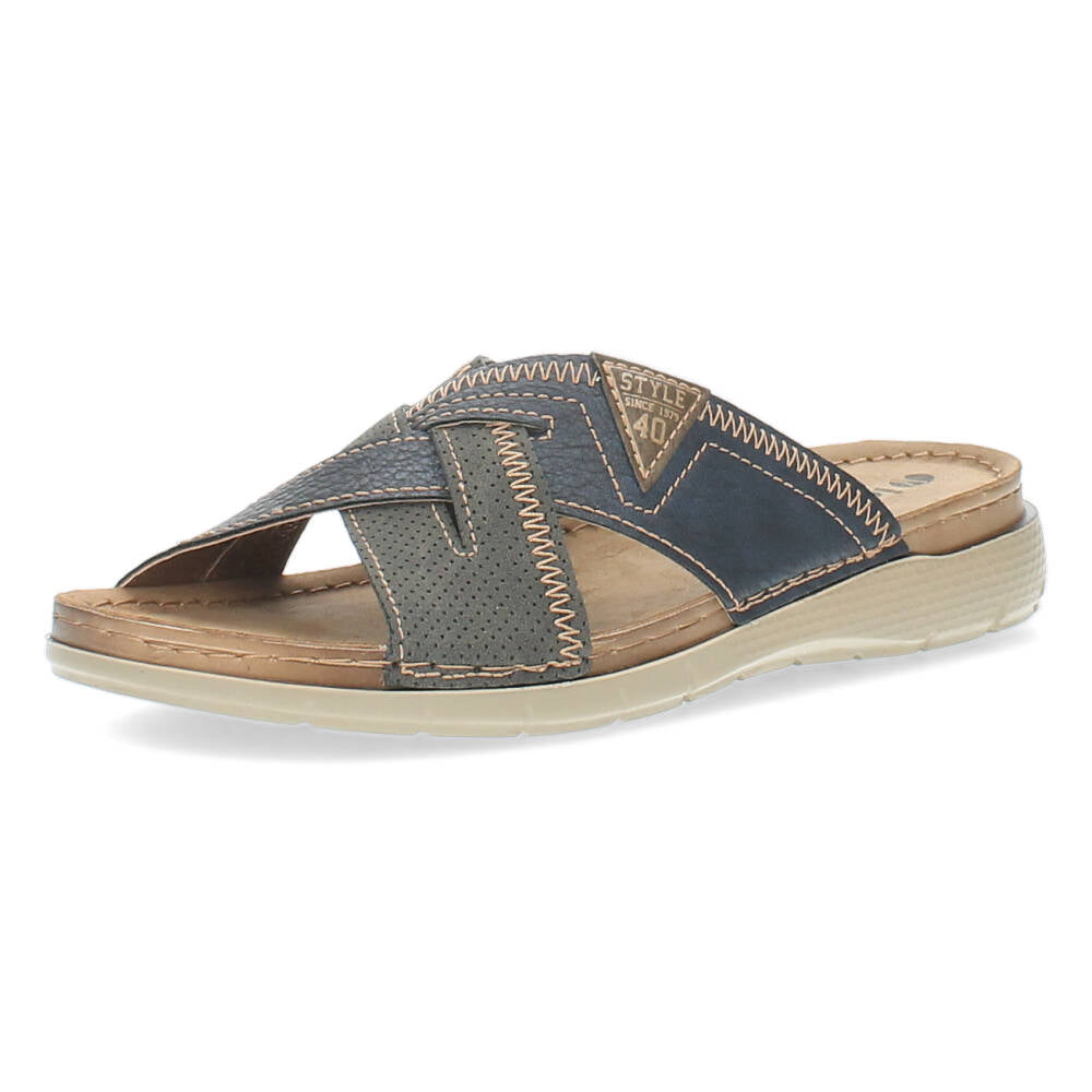 Donkerblauwe slippers