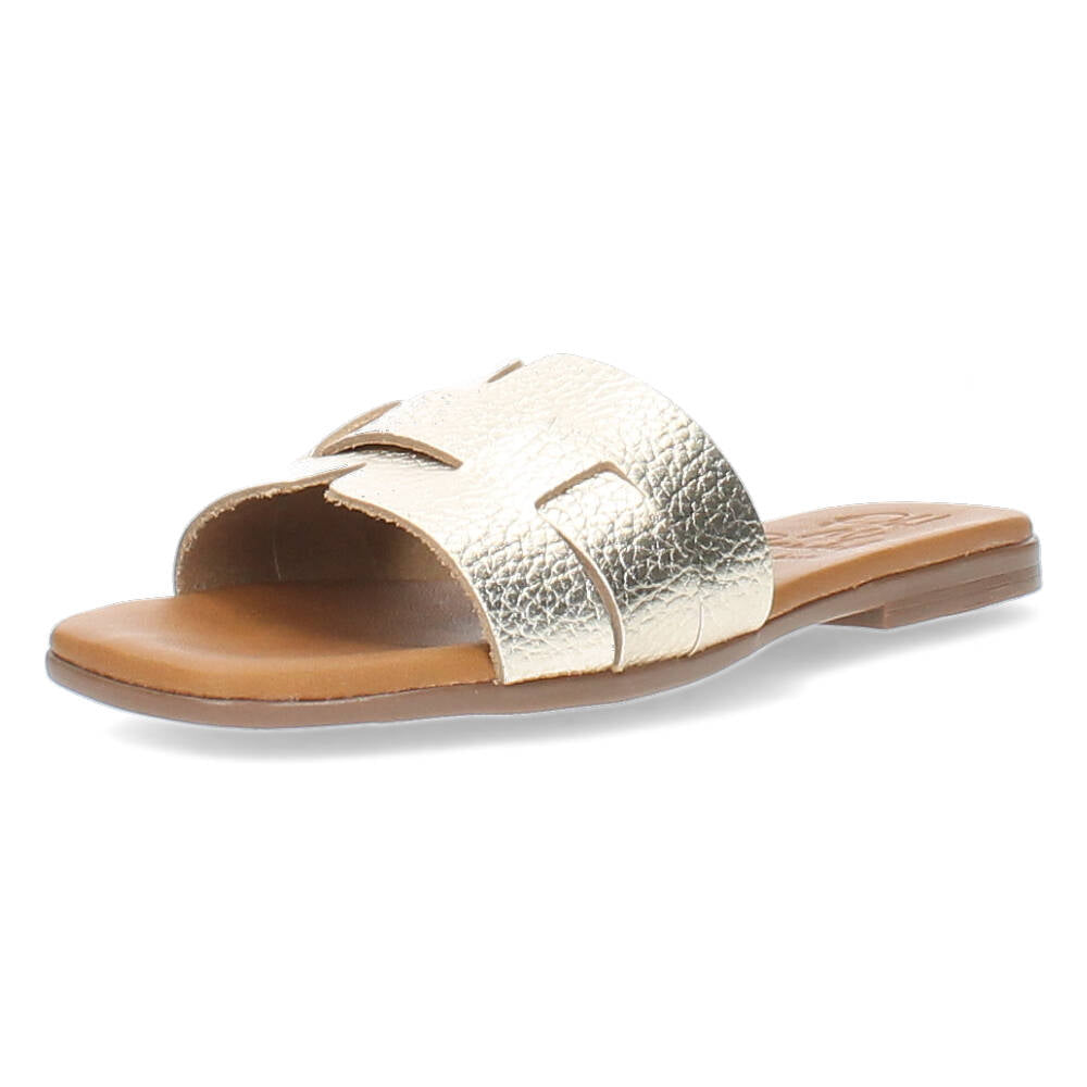 Metallic slippers