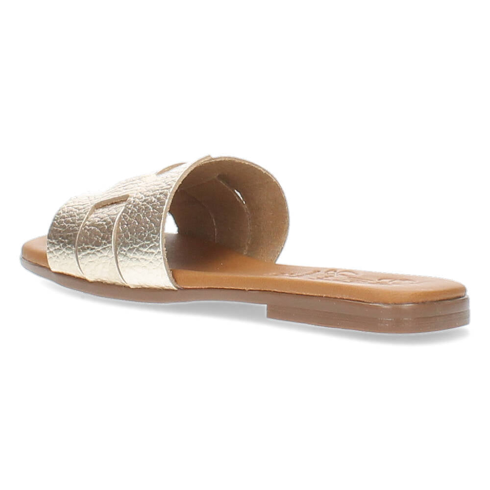 Metallic slippers