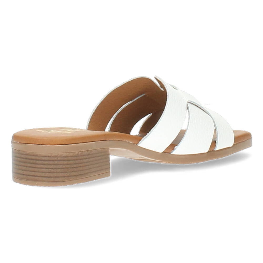 Witte slippers