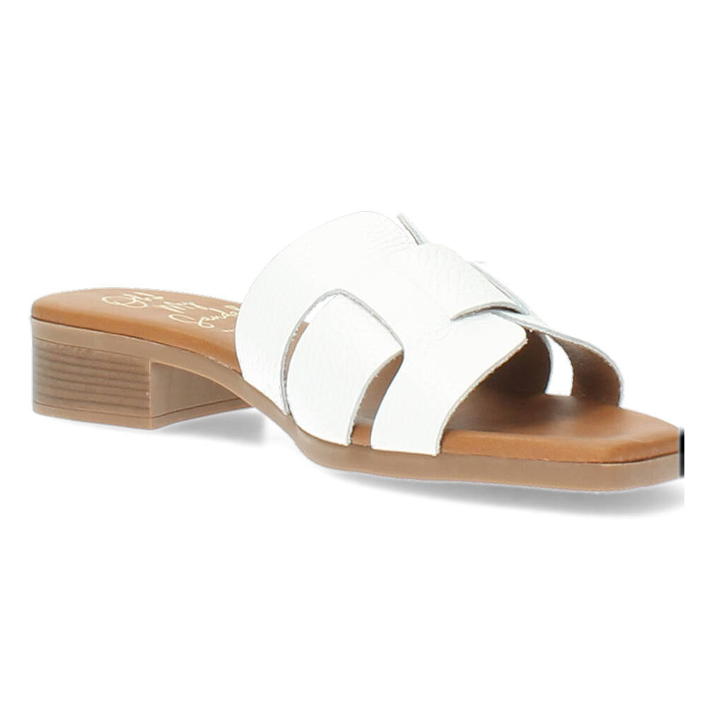 Witte slippers