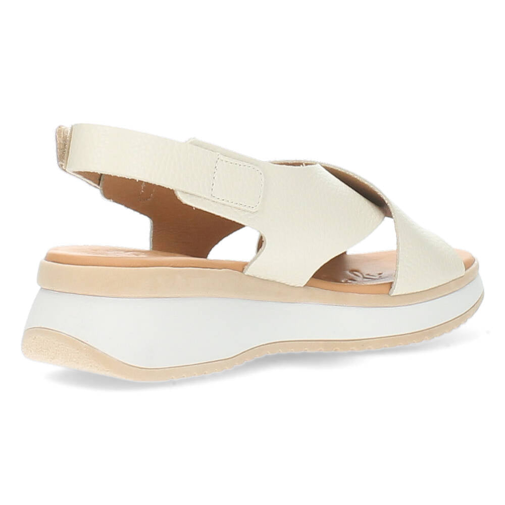 Beige sandalen