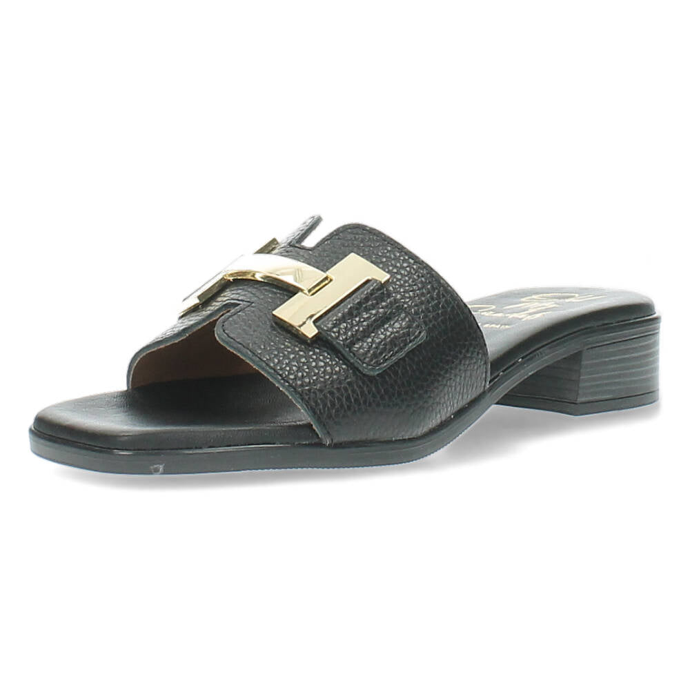 Zwarte slippers