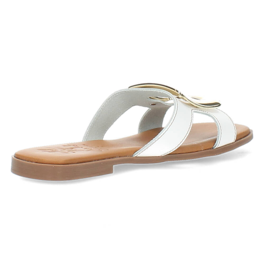 Witte slippers