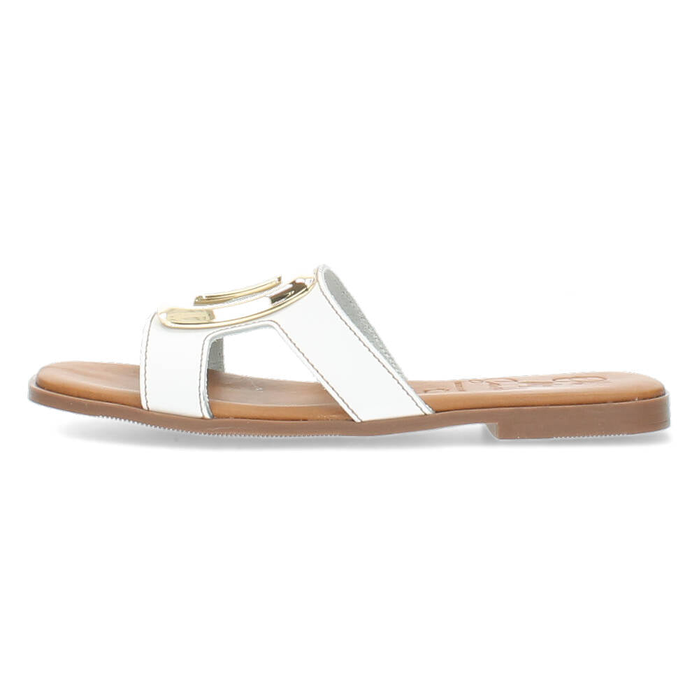Witte slippers