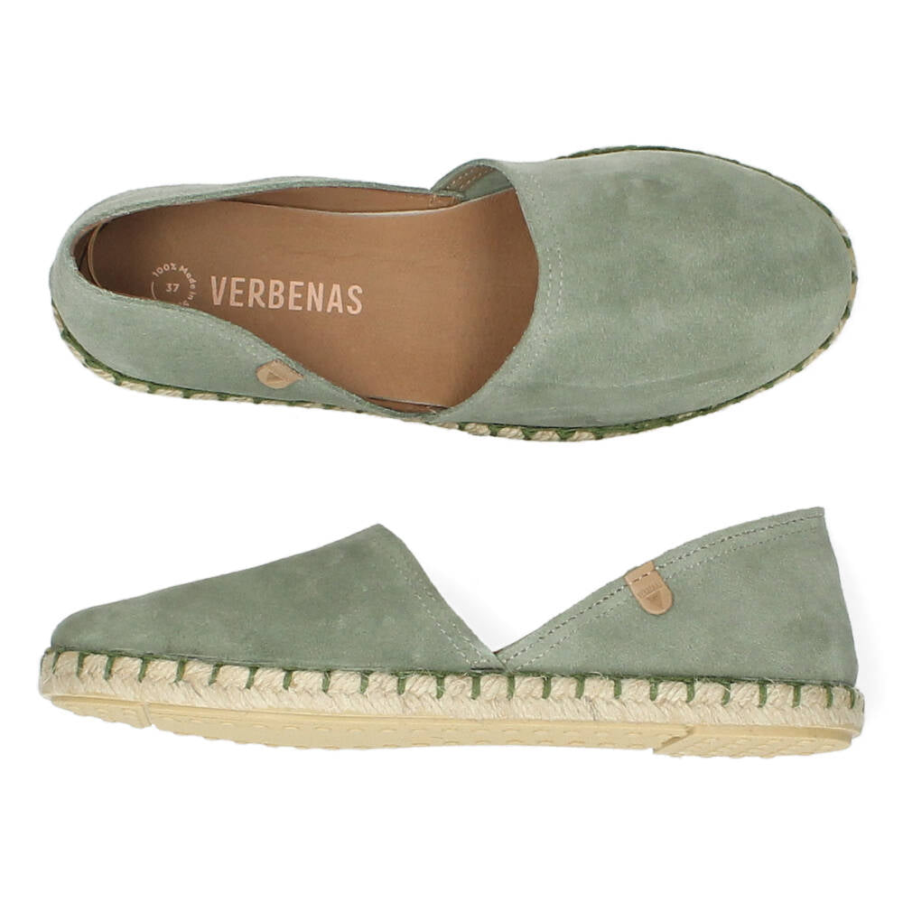 Groene espadrilles