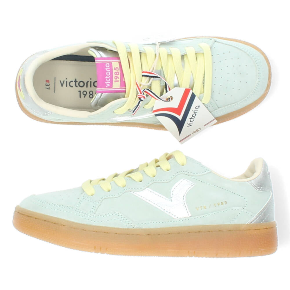 Mintgroene sneakers