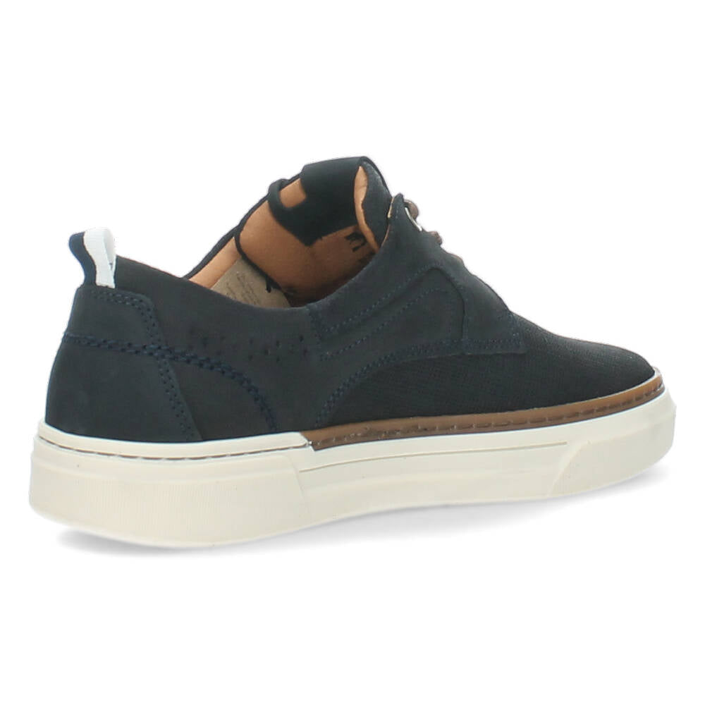 Blauwe veterschoenen
