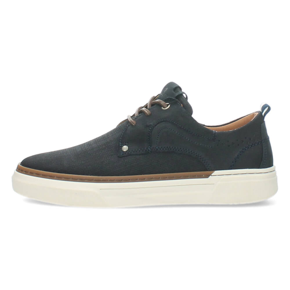 Blauwe veterschoenen
