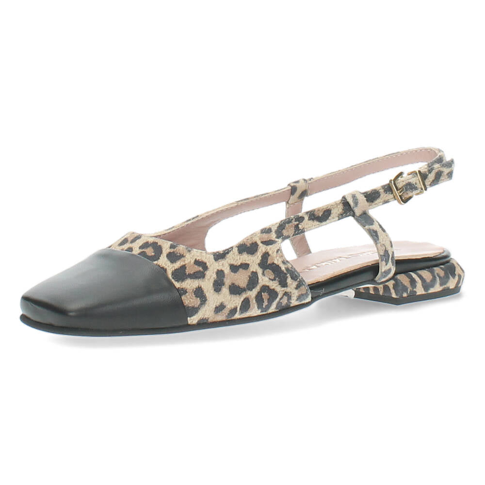 Luipaard slingbacks