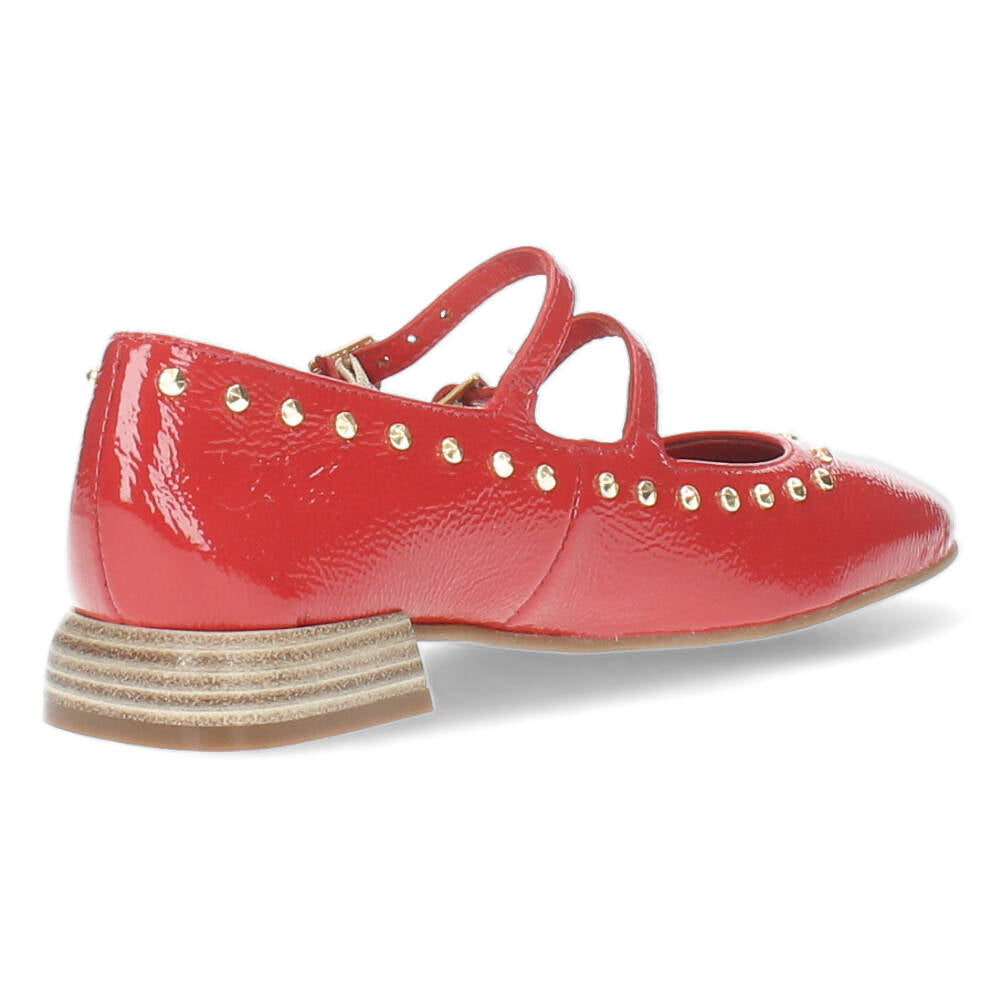 Rode ballerina's