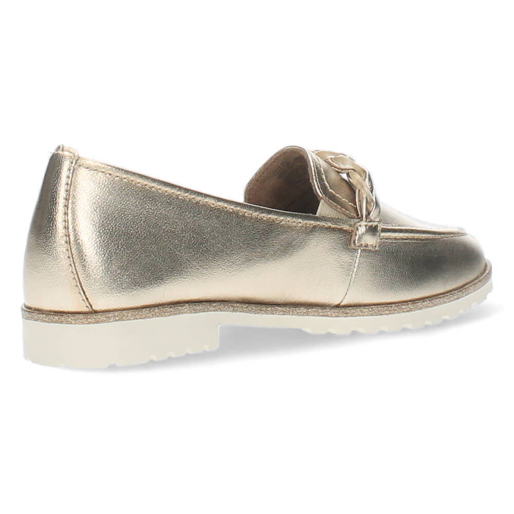 Bronzen loafers