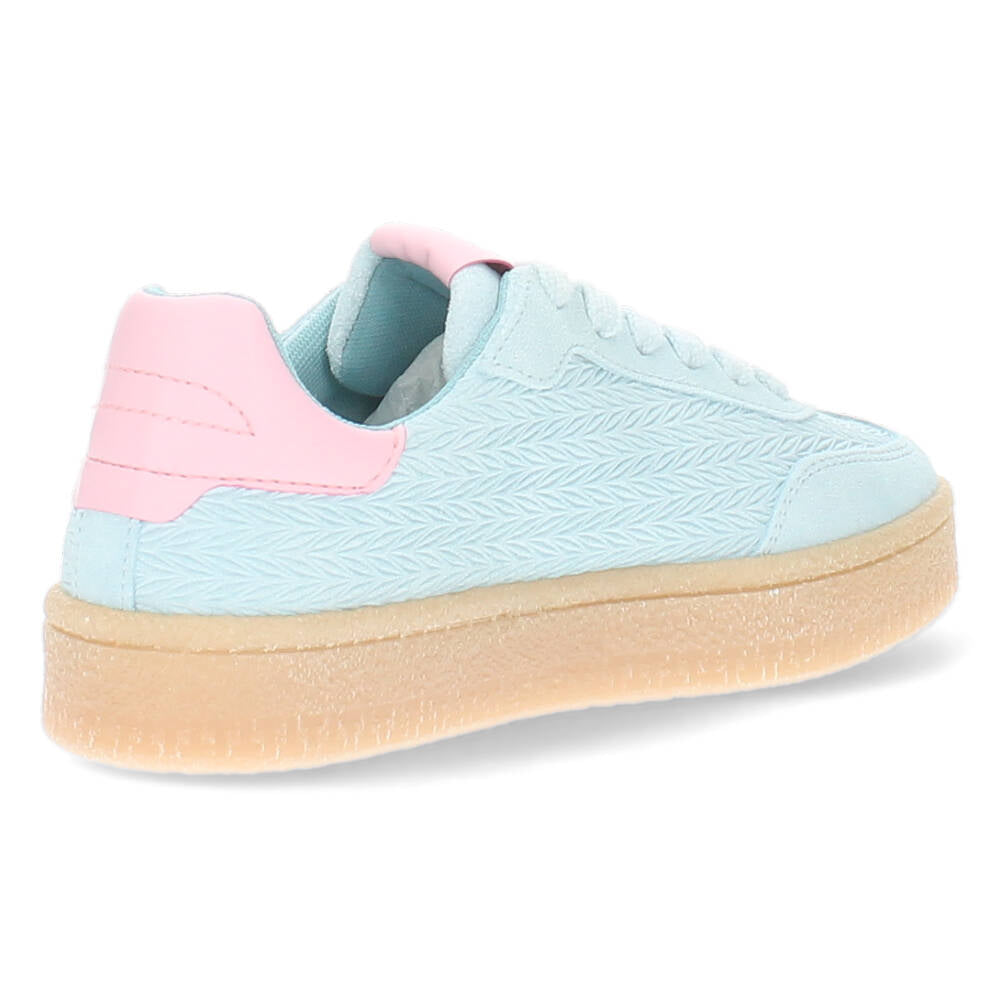 Blauwe sneakers