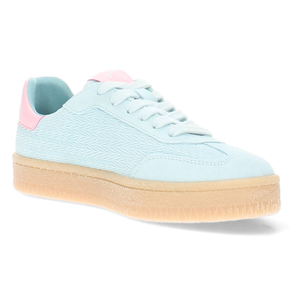Blauwe sneakers