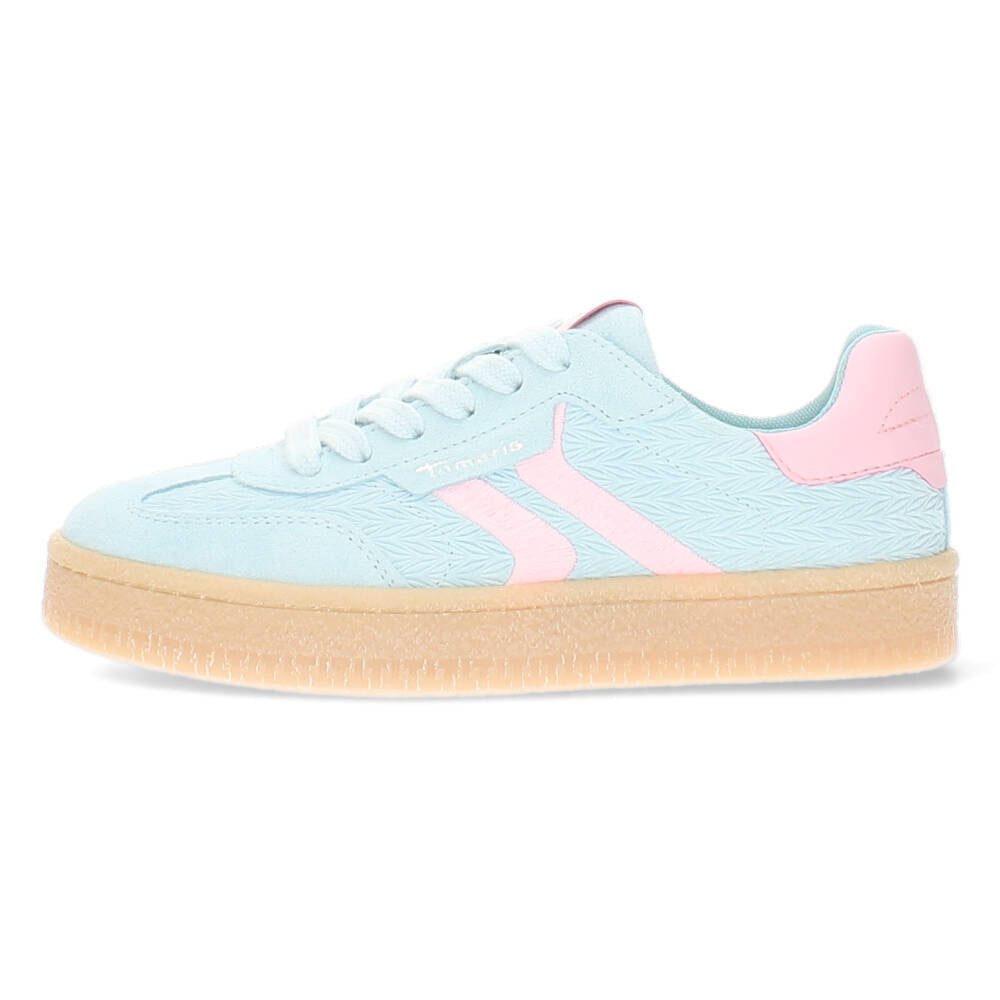 Blauwe sneakers