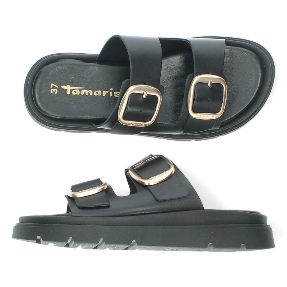 Zwarte slippers
